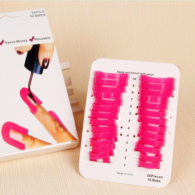 26-Piece Nail Polish Overflow Clip Set MERLIÁ