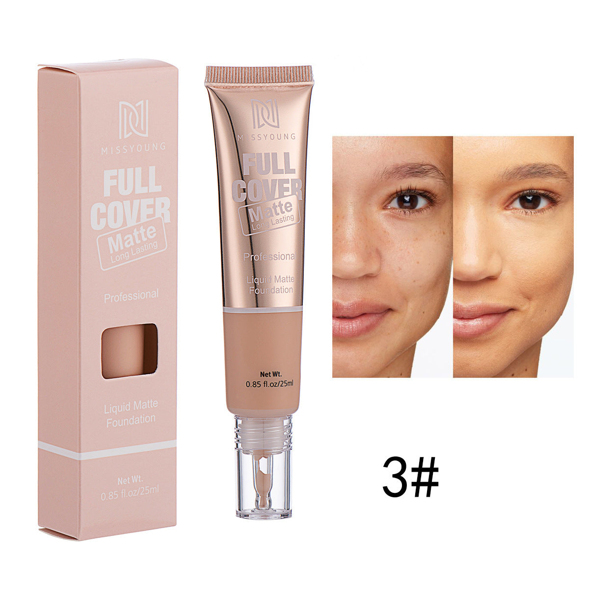 Lightweight Matte Liquid Foundation MERLIÁ