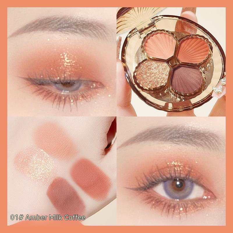 Soft Blend 4-Farben-Lidschattenpalette🦪