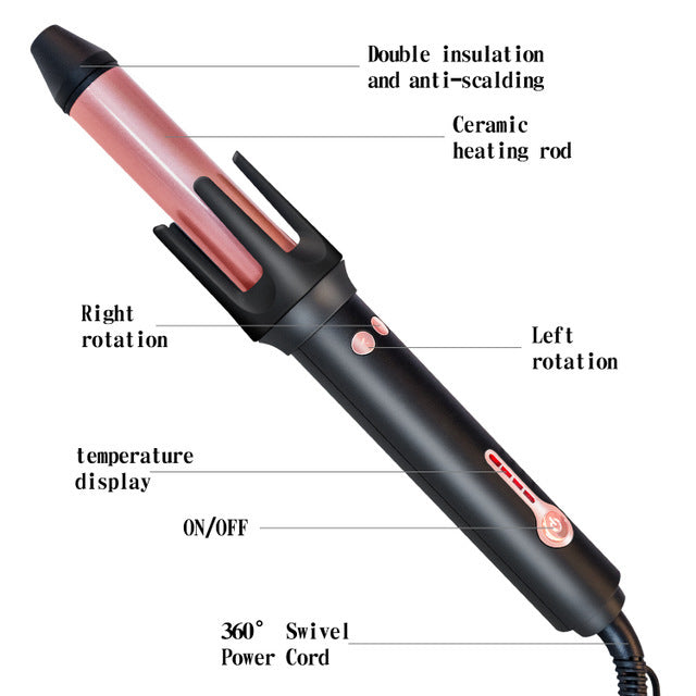 Automatic Hair Curler with Ceramic Coating - MERLIÁ