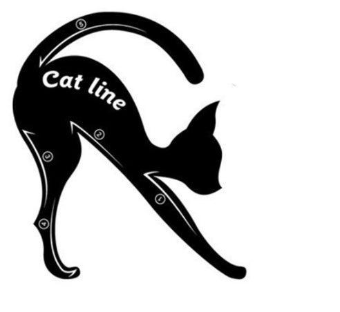 Cat Eye Makeup Stencil – Eyeliner & Eyeshadow Tool
