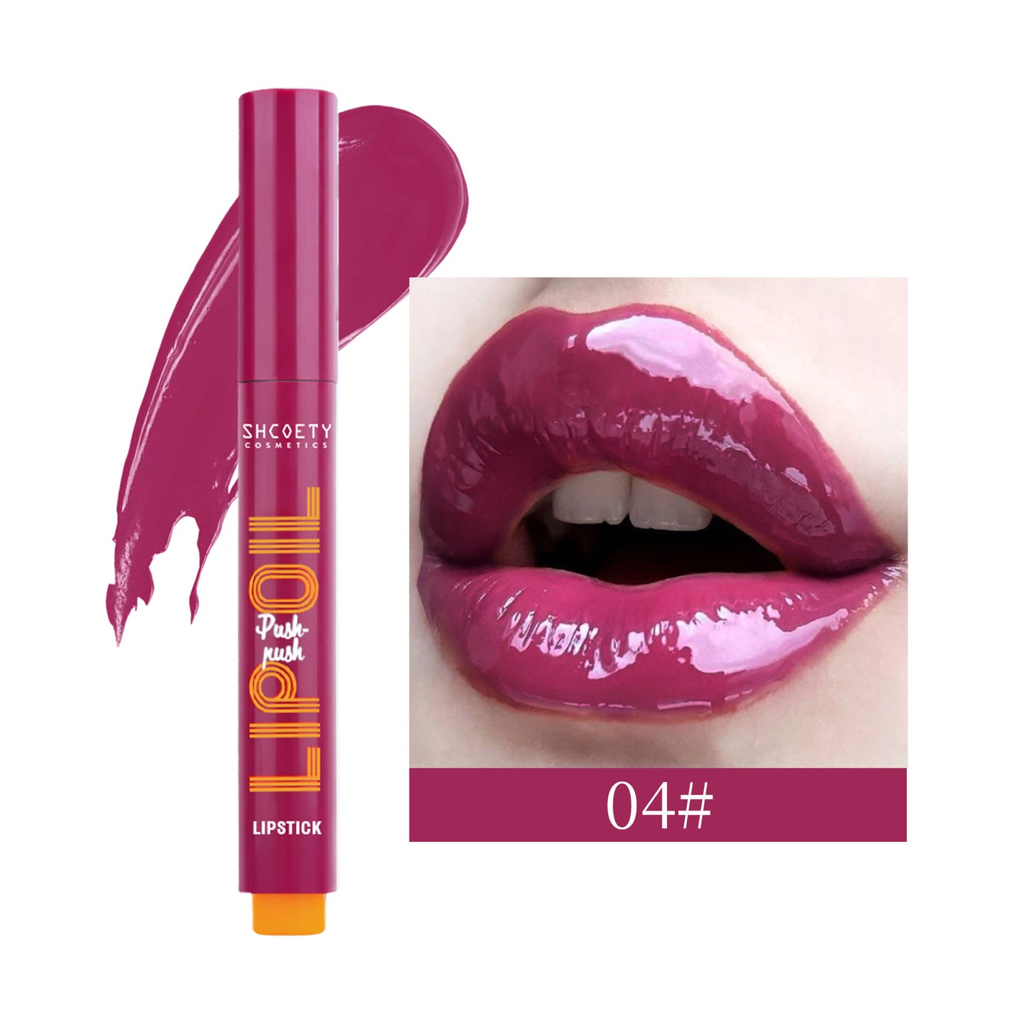 Makeup Press Lippenstift – Hochglänzend & langanhaltend