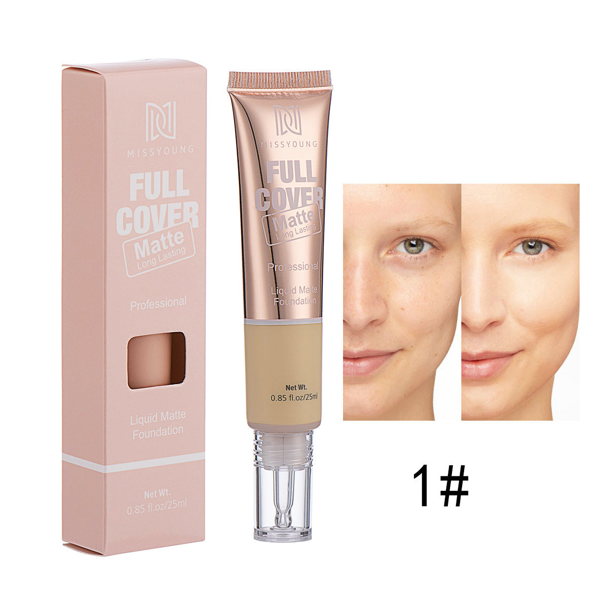 Lightweight Matte Liquid Foundation MERLIÁ
