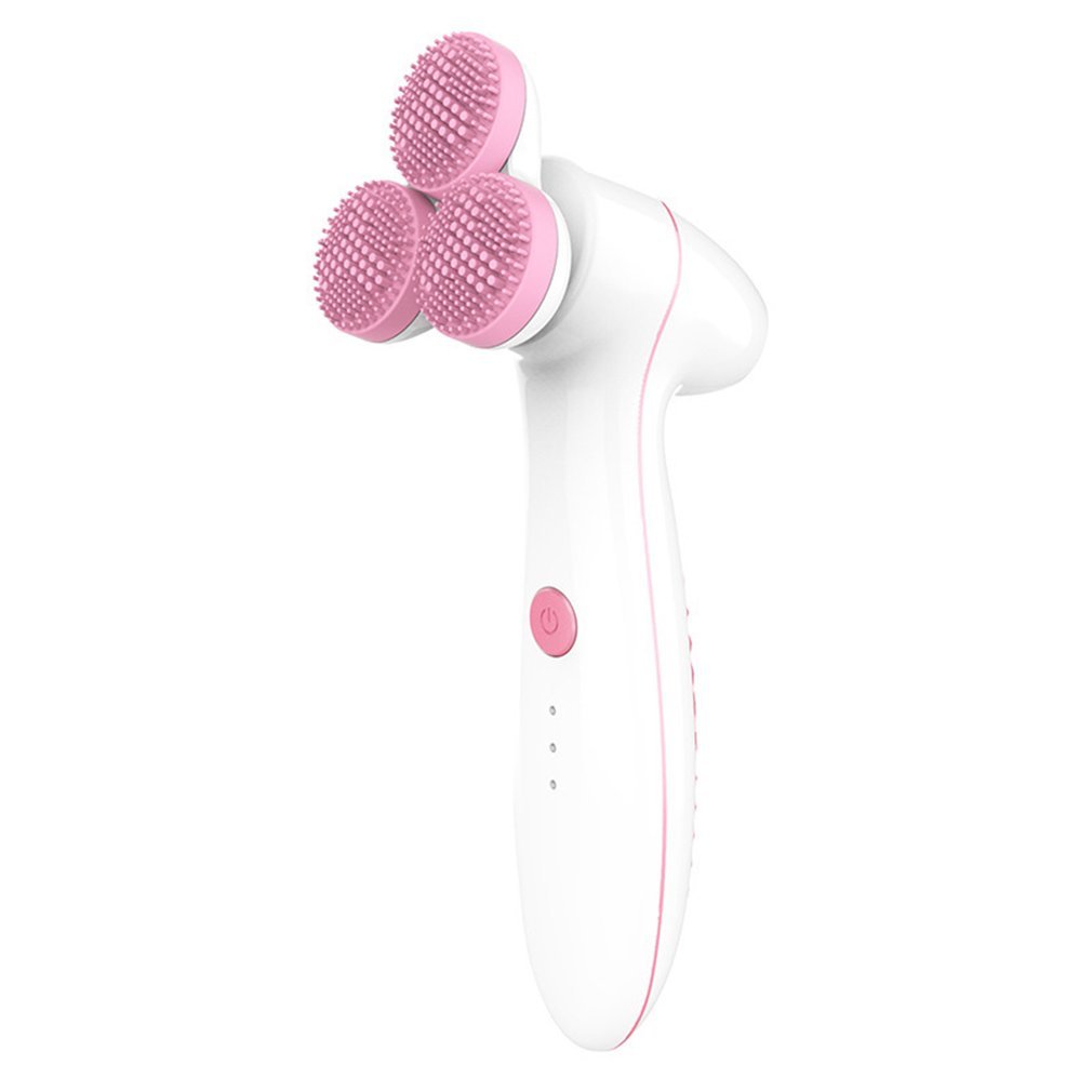 Electric Facial Cleansing Brush – Triple Round Head MERLIÁ
