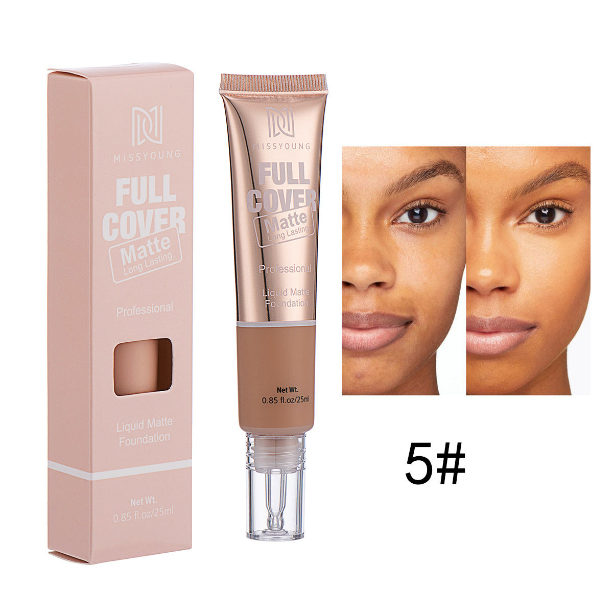 Lightweight Matte Liquid Foundation MERLIÁ