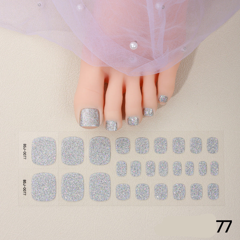 Pure Color Gel-Nagelaufkleber