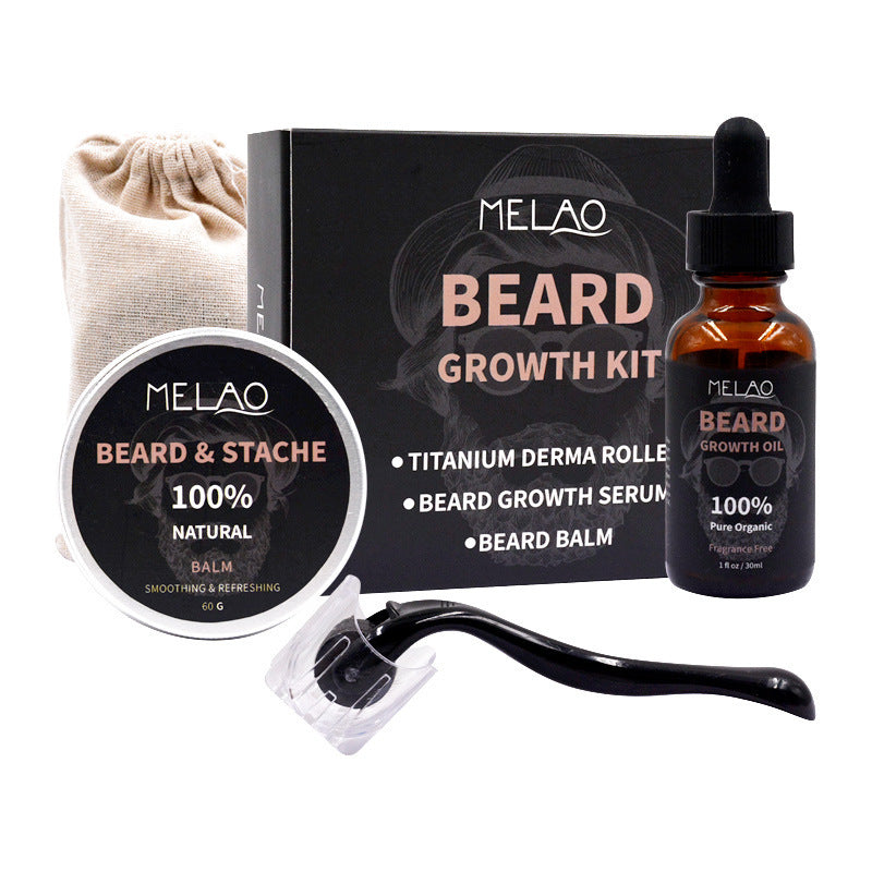 Men’s Beard Care Kit – Grow, Nourish & Style