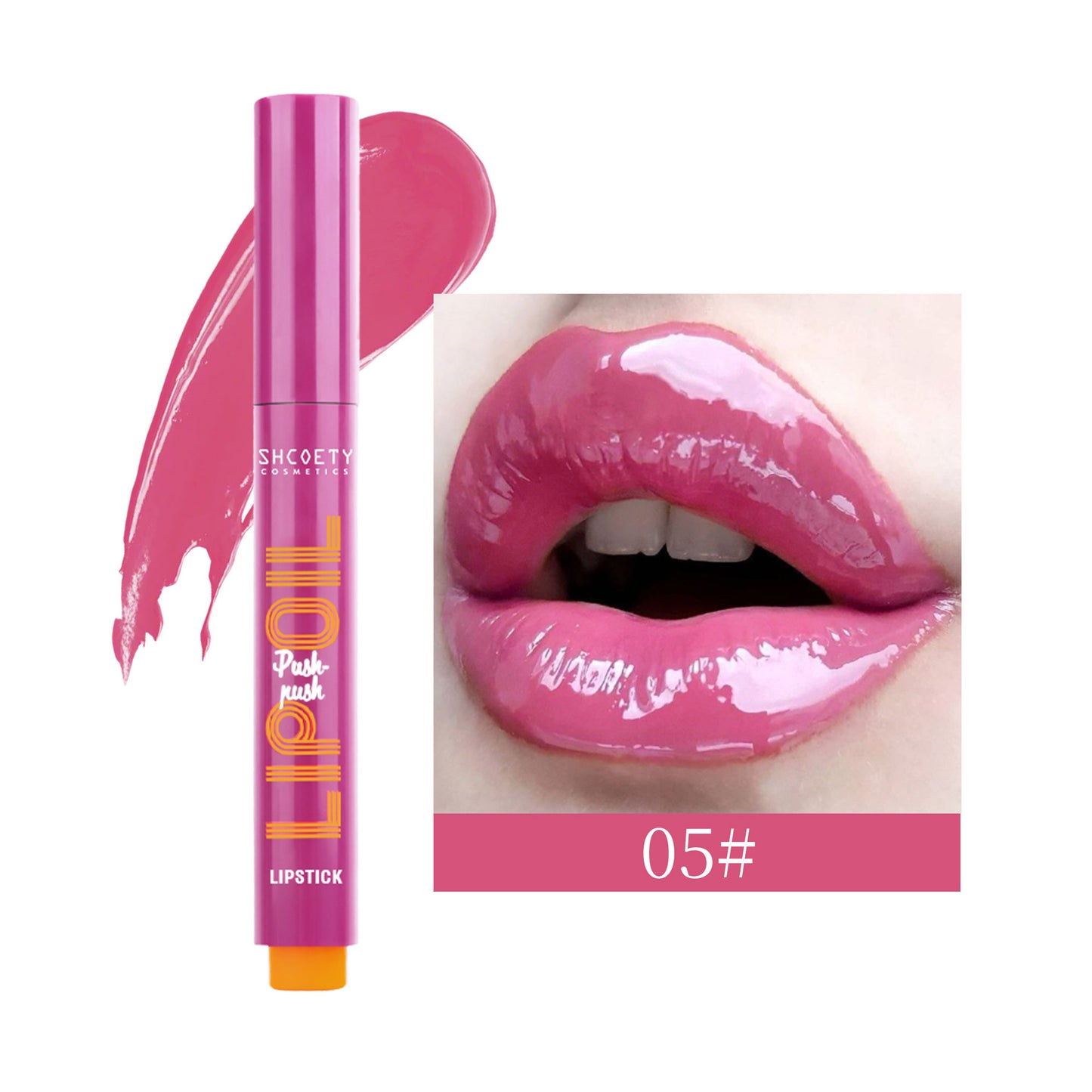 Makeup Press Lippenstift – Hochglänzend & langanhaltend
