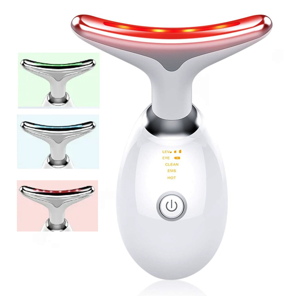 Neck & Face Massager – LED & Skin Rejuvenation