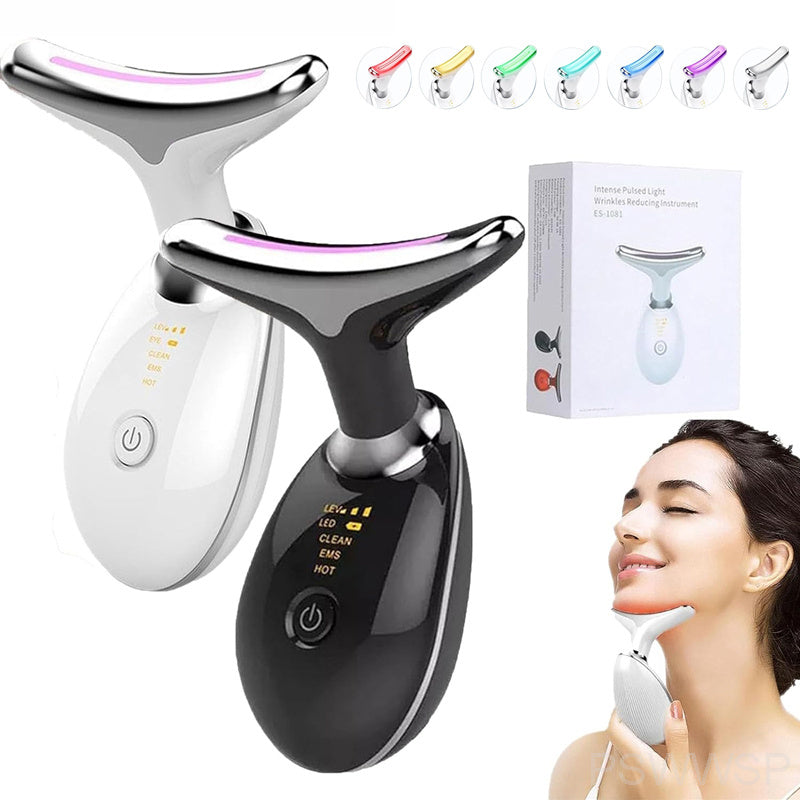 Neck & Face Massager – LED & Skin Rejuvenation