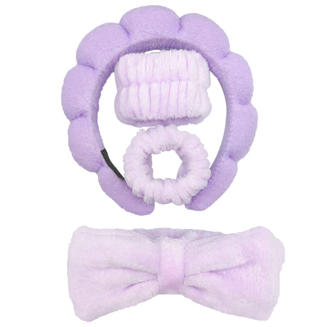 4-Piece Purple Hairband & Bracelet Set MERLIÁ