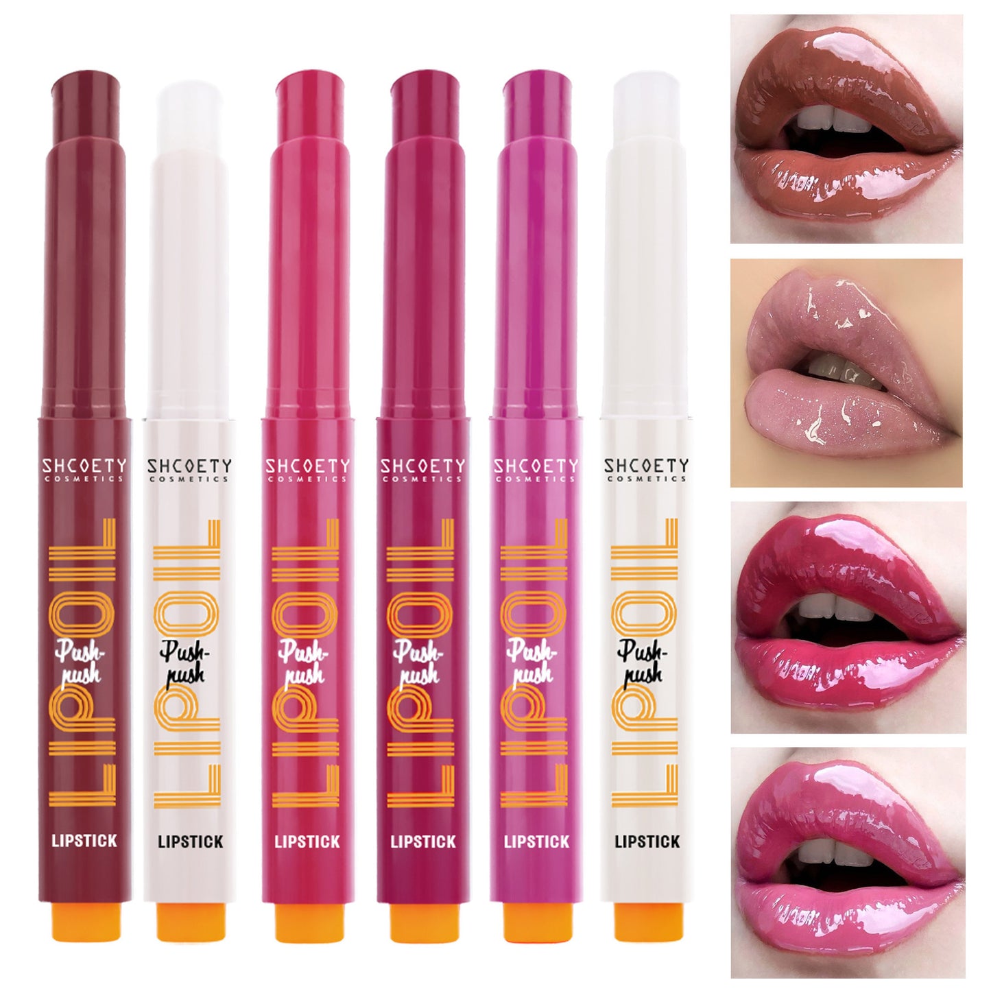 Makeup Press Lippenstift – Hochglänzend & langanhaltend