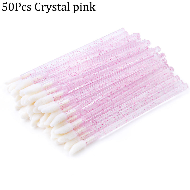 50-Piece Crystal Rod Lip Gloss Brush