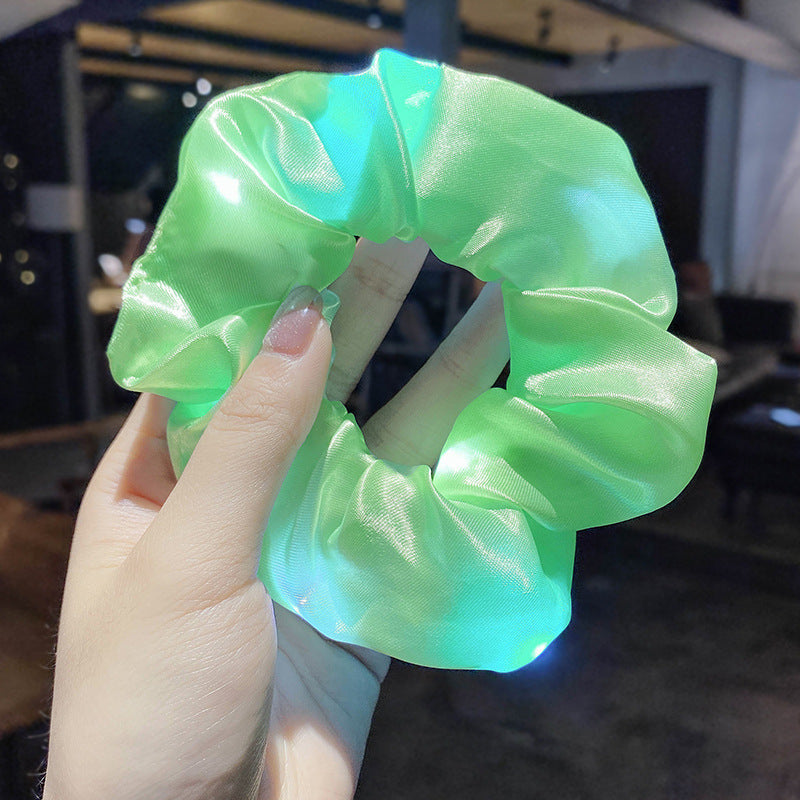 Colorful LED Hair Scrunchies