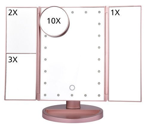 22-Light Touch Screen Makeup Mirror