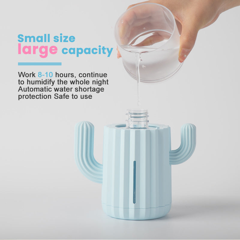 Cactus Wireless Rechargeable Humidifier – 340ml MERLIÁ