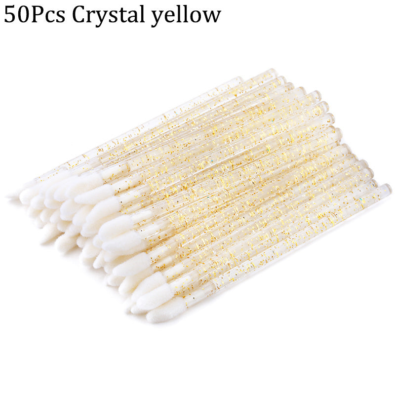 50-Piece Crystal Rod Lip Gloss Brush