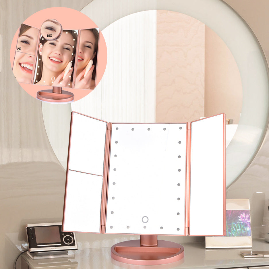 22-Light Touch Screen Makeup Mirror