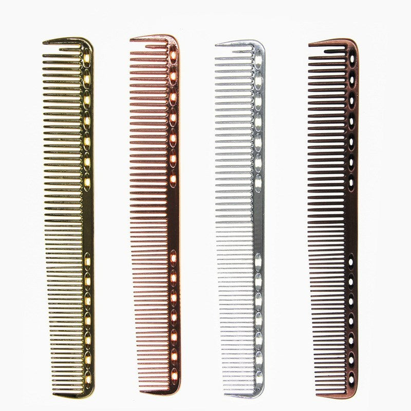 Aluminium hair cutting comb