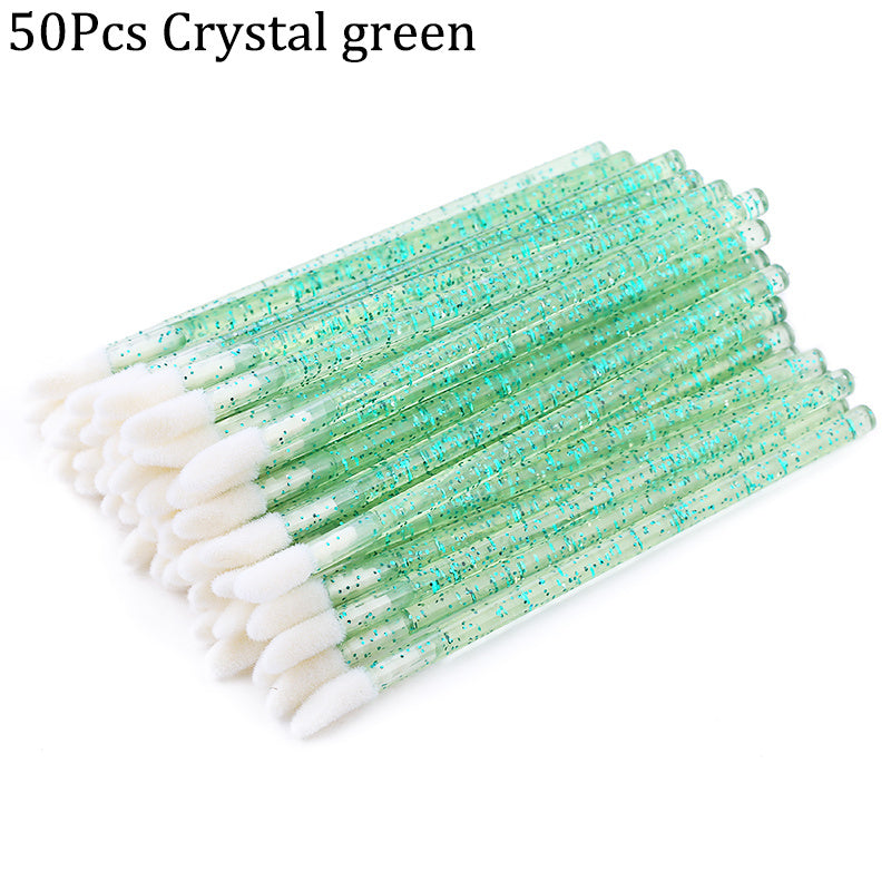 50-Piece Crystal Rod Lip Gloss Brush