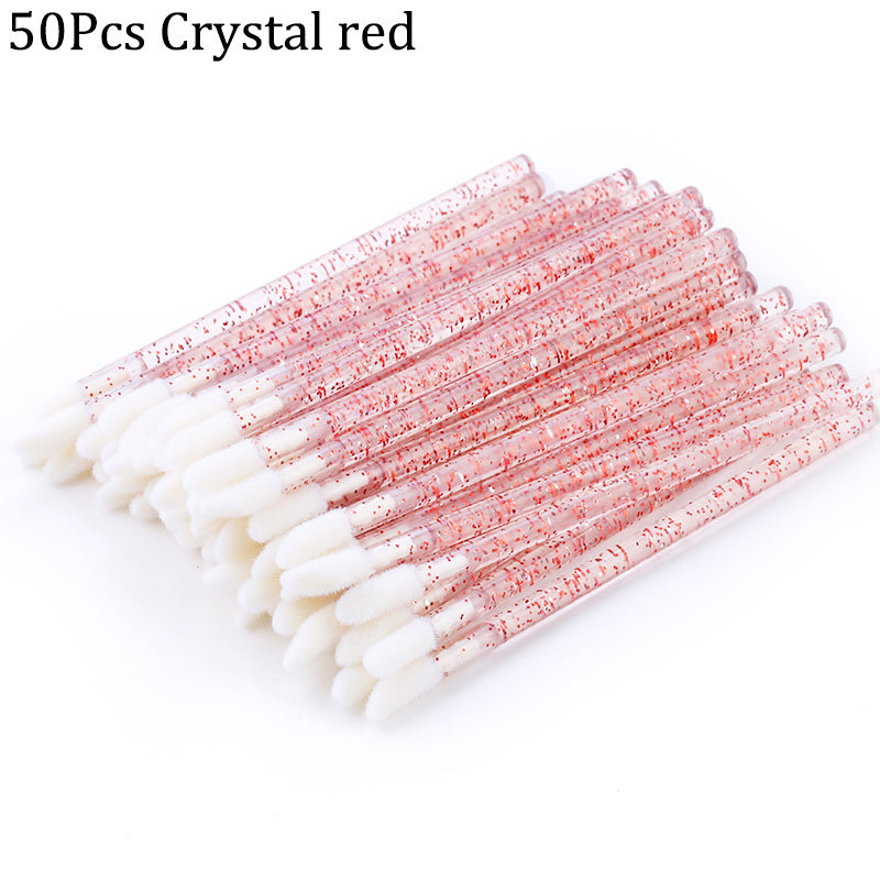 50-Piece Crystal Rod Lip Gloss Brush