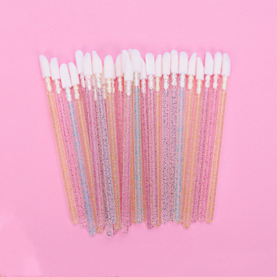 50-Piece Crystal Rod Lip Gloss Brush