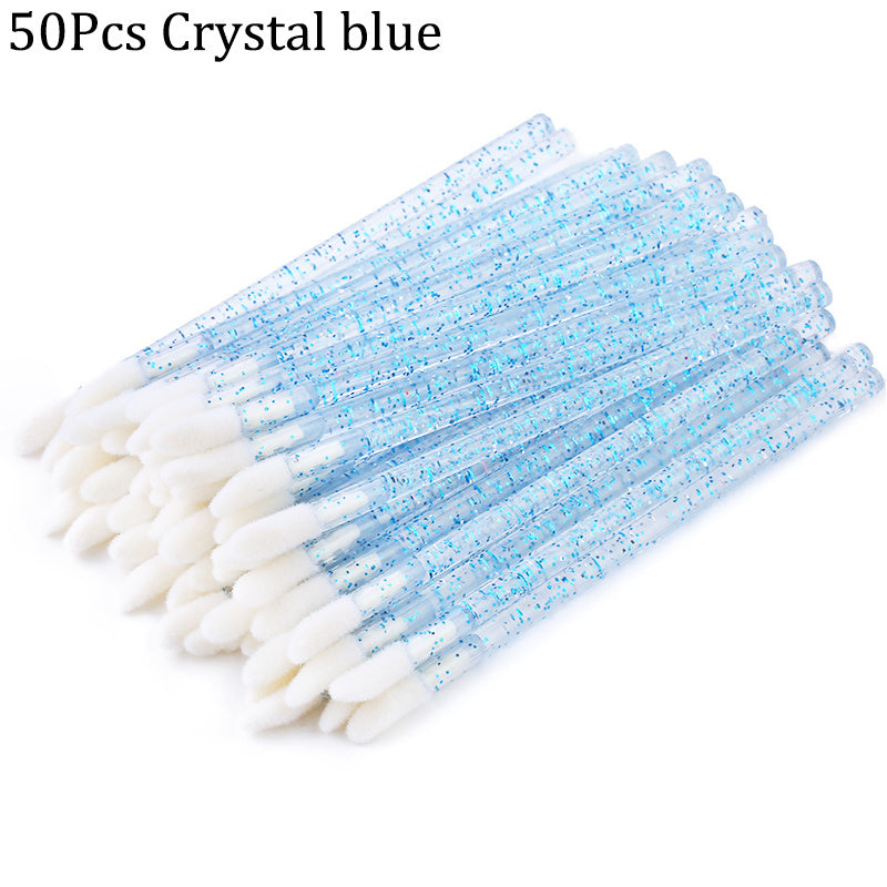 50-Piece Crystal Rod Lip Gloss Brush