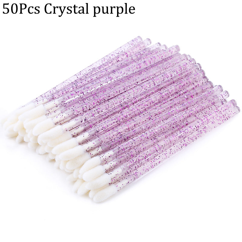 50-Piece Crystal Rod Lip Gloss Brush