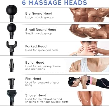 LCD Deep Tissue Massage Gun MERLIÁ