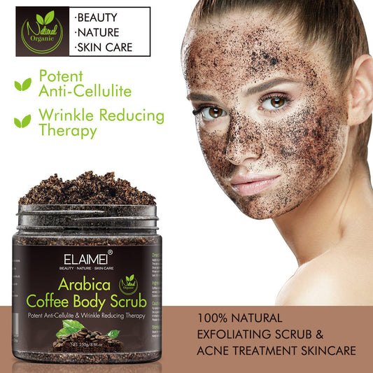 Coffee scrub exfoliating body scrub MERLIÁ