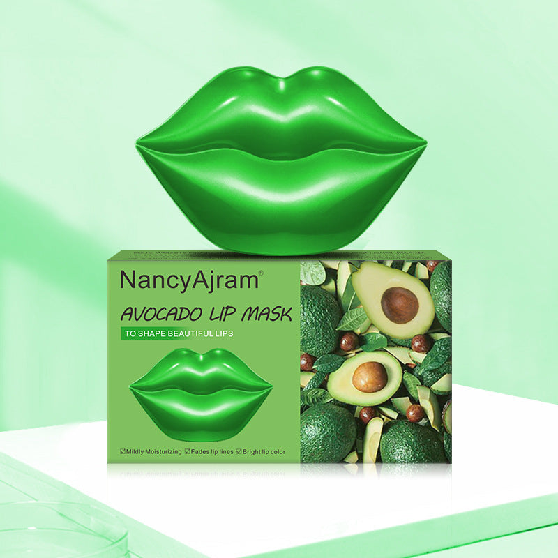 Avocado Lip Mask – Collagen Moisturizing🥑