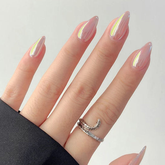 Shimmer Pearly French Nail Stickers🦪