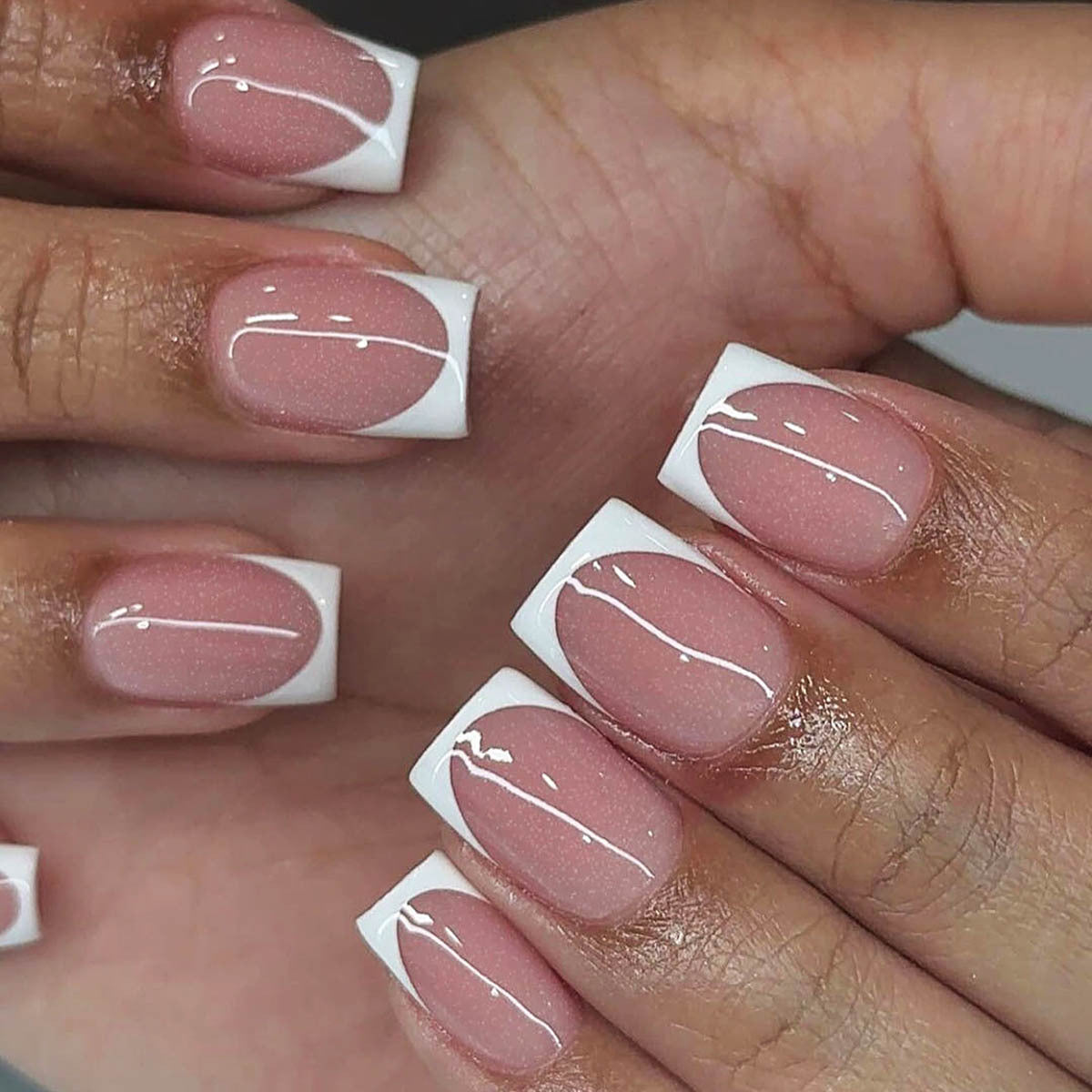 White French Detachable Fake Nails MERLIÁ