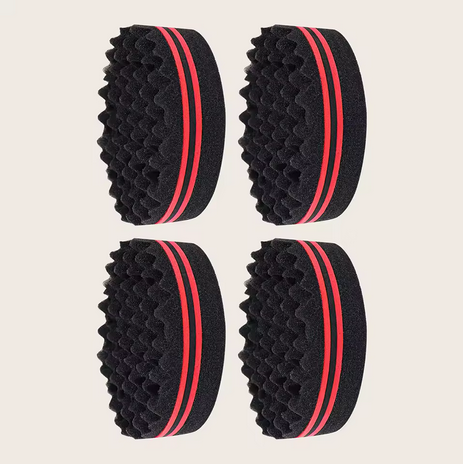 Wave Sponge Hair Twist Brush (2-Pack)