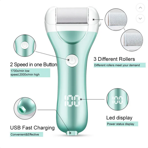 Rechargeable Electric Foot File MERLIÁ