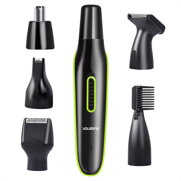 Five-in-One Multifunctional Nose & Facial Hair Trimmer – Precision Grooming Tool MERLIÁ
